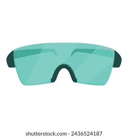 Sport runner glasses icon cartoon vector. Gym fitness. Sport clothes workout