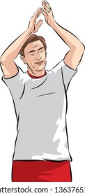 Sport running exercising