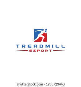 vector de diseño de logotipo deportivo con un concepto moderno para empresas en el ámbito de los deportes