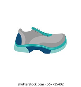 Sport running sneaker icon vector illustration graphic design