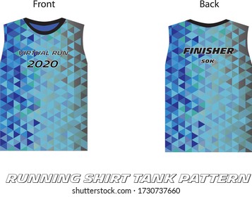 Patrón de diseño del depósito de corriente deportivo 