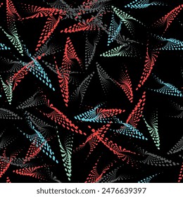 Sport seamless geometric pattern. Grunge urban repeated backdrop for textile, wrapping paper. Lines elements, bright colors.