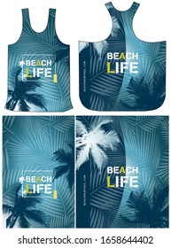 Sport shirts design for beach volleyball