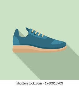 Sport shoe icon. Flat illustration of Sport shoe vector icon for web design