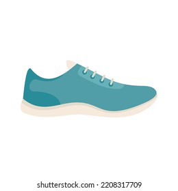 Sport shoe icon. Flat illustration of Sport shoe vector icon isolated on white background