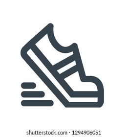 Sport Shoe  Icon. Running Sign