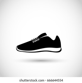 Sport shoe icon vector