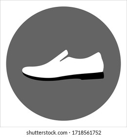 sport shoe icon for web and print. shoes icons vector illustration. 
