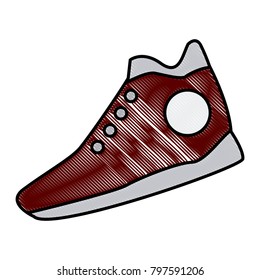 Sport shoe isolated