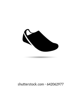 Sport shoes Icons. Vector 