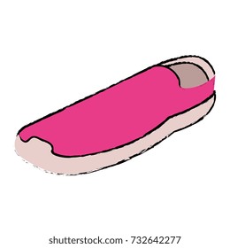 sport shoes isolated icon