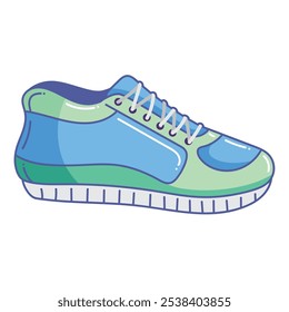 sport shoes tennis isolated icon