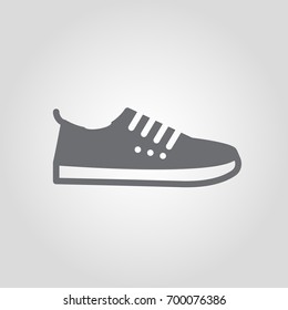 Sport shoes vector icon