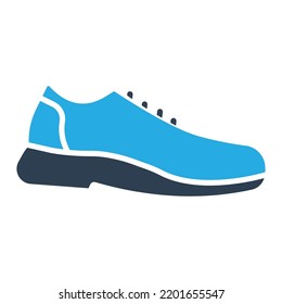 Sport shoes Vector Icon which is suitable for commercial work and easily modify or edit it

