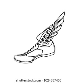 6,435 Shoe with wings Images, Stock Photos & Vectors | Shutterstock