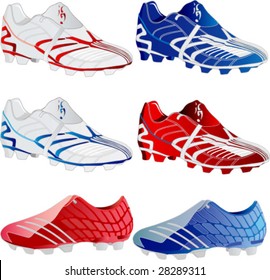 Sport shoes-vector