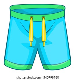 Sport shorts icon. Cartoon illustration of sport shorts vector icon for web design