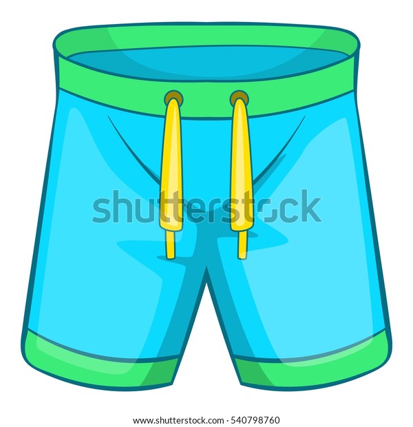 Sport Shorts Icon Cartoon Illustration Sport Stock Vector (Royalty Free ...