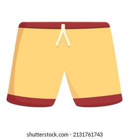 Sport shorts icon cartoon vector. Fitness gym. Workout fit