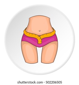 Sport shorts icon. Flat illustration of sport shorts vector icon for web