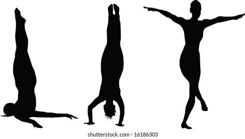 Sport silhouettes
