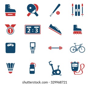 Sport simply symbol for web icons