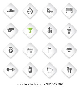 Sport simply symbol for web icons and user interface