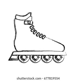 Sport skates isolated