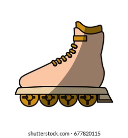 Sport skates isolated