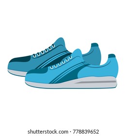 Sport sneakers isolated