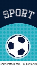 Sport soccer ball