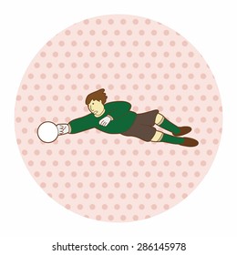Sport soccer player theme elements vector,eps