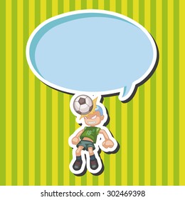 Sport soccer player theme elements vector,eps