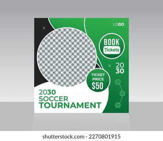 Sport Social Media Post Template