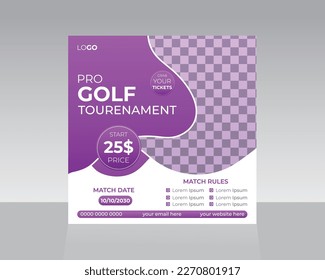 Sport Social Media Post Template