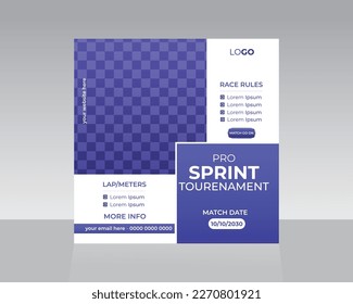 Sport Social Media Post Template