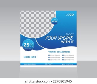 Sport Social Media Post Template