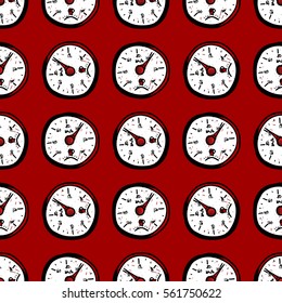 Sport speedometer pattern. Simple illustration of sport speedometer vector pattern for web