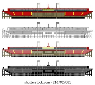 Estadio deportivo de Recife, Brasil