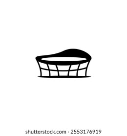 Diseño del logotipo del Vector del estadio deportivo
