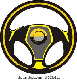 sport steering wheel
