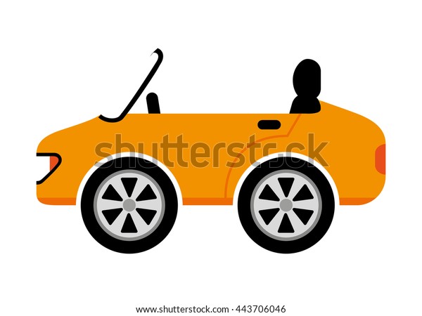 sport style car isolated\
icon design