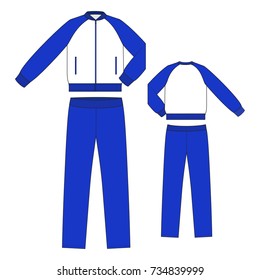 sport suit sketch