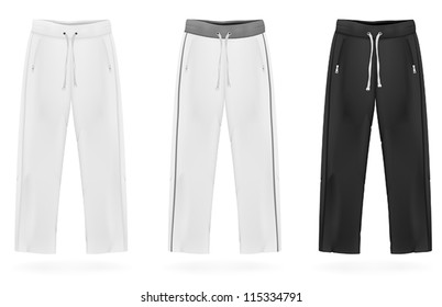 Sport sweatpants set.