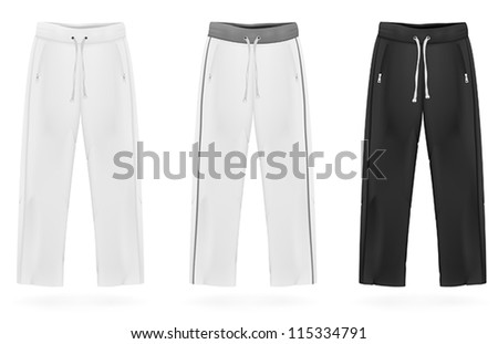 Sport sweatpants set.