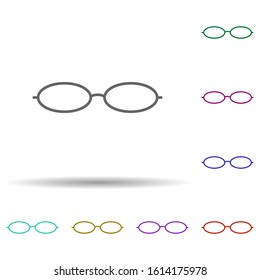 sport, swimmer multi color style icon. Simple thin line, outline vector of sport icons for ui and ux, website or mobile application