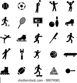 sport symbol set