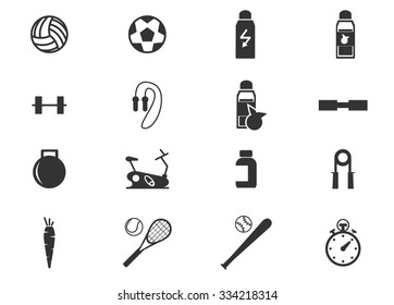 Sport symbol for web icons