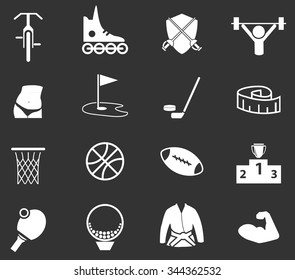 Sport symbol for web icons