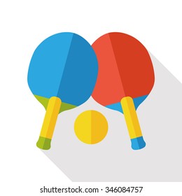 sport table tennis flat icon